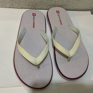Alpine Swiss Mens Flip Flops size 7